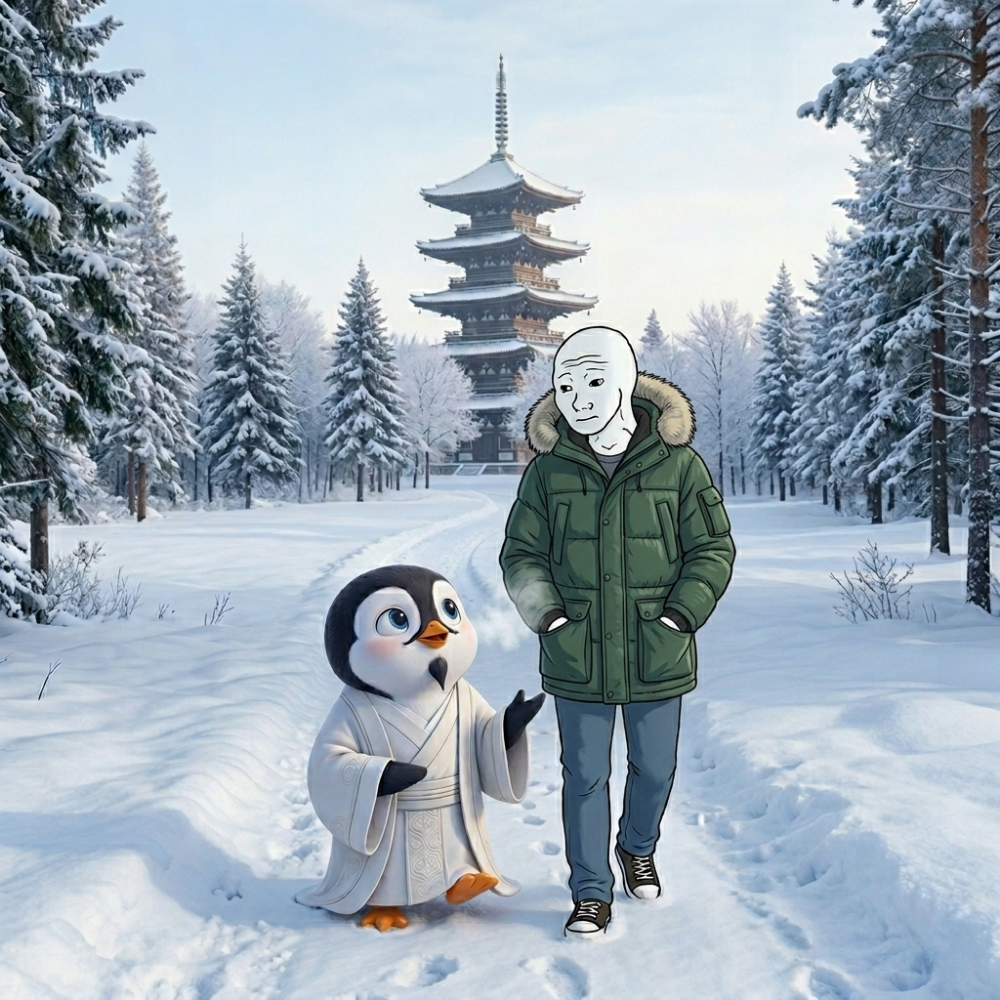 Master Pe and Wojak
